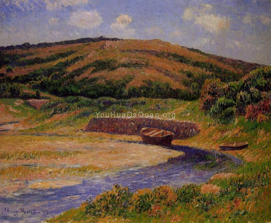 The Port of Guilly, Finistere - 亨利·莫雷